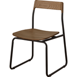 Bowery & Grand BG1120 Matte Black Chair | Baker