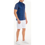 Lacoste Men's Sport Water-Resistant Quilted Technical Golf Vest