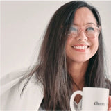 Caddis Bixby Blue Light Rx Reading Glasses | Polished Clear Pink