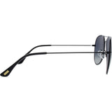 DIFF Eyewear Cruz Sunglasses | Black + Grey Gradient