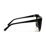 Diff Eyewear Gia Sunglasses | Black + Grey Lens