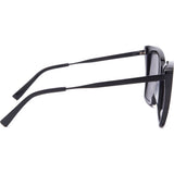 DIFF Eyewear Becky II Sunglasses | Black + Dark Smoke Polarized