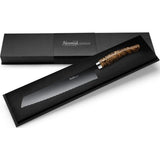 Nesmuk Janus Bread Knife 270 Karelian Birch Burl
