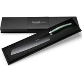 Nesmuk Janus Bread Knife 270 Micarta Green