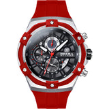 Brera Milano Supersportivo Evo Chronograph Watch | Red IP