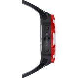 Brera Milano Supersportivo Evo Chronograph Watch | Black/Red IP/Black Strap