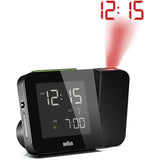 Braun Projection Clock | Black BNC015BK-RC