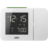 Braun Projection Clock | White BNC015WH-RC