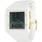 Vestal Brig Tide & Train Watch | White/14K Gold Plated BRGOLD02