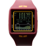Vestal Brig Tide & Train Watch | Burgundy/14K Gold Plated BRGOLD05