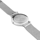 Rossling & Co. Classic 40mm Mesh Stainless Steel Watch | Silver/Black/Silver- RO-001-025