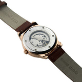 Rossling & Co. Strasse Automatic Watch | Rose Gold/White