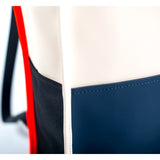 RAINS Waterproof Backpack | Sand/Orange/Blue