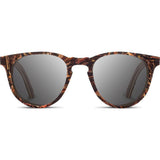 Shwood Belmont Original Sunglasses | Scarlet Flower / Grey Polarized WLBSFGP