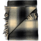 Faribault Ombre Plaid Throw | Wool