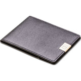 DUN Wallets Original Leather Bi-Fold Wallet| Black/Gold- DUN01BLG