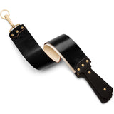 Ezra Arthur 2.5" Cordovan Razor Strop | Black