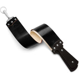 Ezra Arthur 2.5" Cordovan Razor Strop | Black