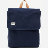 Blk Pine Classic Canvas Canoe Pack Backpack | Navy