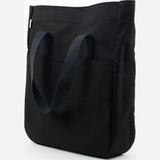 Blk Pine Classic Canvas Tall Utility Tote Bag | Black