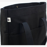 Blk Pine Classic Canvas Tall Utility Tote Bag | Black