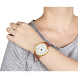 Projects Watches Bodoni 40mm Watch | Brass/Brown 7401BRBR40