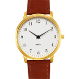 Projects Watches Bodoni 40mm Watch | Brass/Brown 7401BRBR40