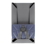 Bombol Pop-Up Booster Seat w/ Carry Bag & Seat Cover | Denim Blue