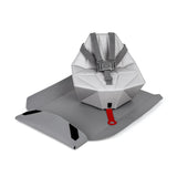 Bombol Pop-Up Booster Seat w/ Carry Bag & Seat Cover | Pebble Grey