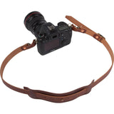 Bradley Mountain Leather Camera Strap | Brown BMCAMBR01