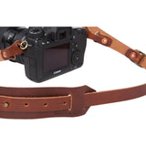 Bradley Mountain Leather Camera Strap | Brown BMCAMBR01