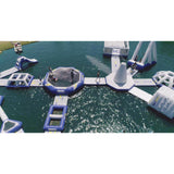 Aquaglide Breezeway 10 Inflatable Connection Raft for Aquapark