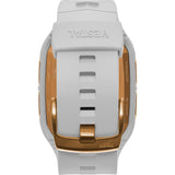 Vestal Brig Tide & Train Watch | White/14K Gold Plated