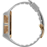 Vestal Brig Tide & Train Watch | White/14K Gold Plated