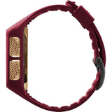 Vestal Brig Tide & Train Watch | Burgundy/14K Gold Plated BRGOLD05