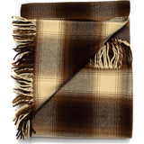 Faribault Ombre Plaid Throw | Wool