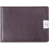 DUN Wallets Original Leather Bi-Fold Wallet | Brown/Silver- DUN01BRS
