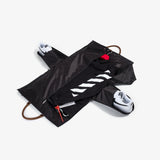 Hook & Albert Men's Garment Weekender Leather Bag | Black/Brown GWNPBK-BRN-LTH