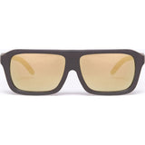 Proof Bud Wood Ebony Gold Sunglasses | Gold Lens