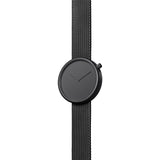 bulbul Ore 10 Watch | Matte Black Steel on Milanese Mesh