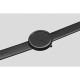 bulbul Ore 01 Men's Watch | Black Steel on Black Italian Leather