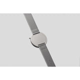 bulbul Ore 04 Men's Watch | Titanium Coated Steel on Grey Italian Leather