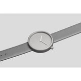 bulbul Ore 04 Men's Watch | Titanium Coated Steel on Grey Italian Leather