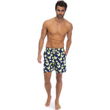 Tom & Teddy Men's Butterflies Swim Trunk | Pastel Green / S