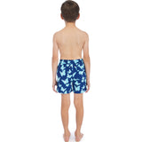 Tom & Teddy Boy's Butterflies Swim Trunk | Turquoise / 1-2