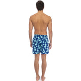 Tom & Teddy Men's Butterflies Swim Trunk | Turquoise / S