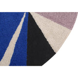 Lorena Canals Geometric Sapphire Washable Rug
