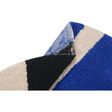 Lorena Canals Geometric Sapphire Washable Rug