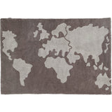 Lorena Canals World Map Washable Rug