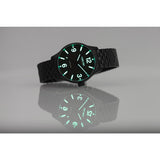 Lum-Tec C7 Automatic Watch | Charcoal Steel Strap